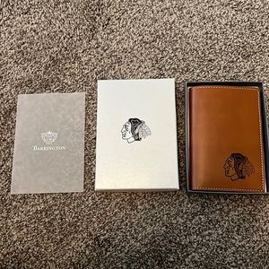 Leather passport holder